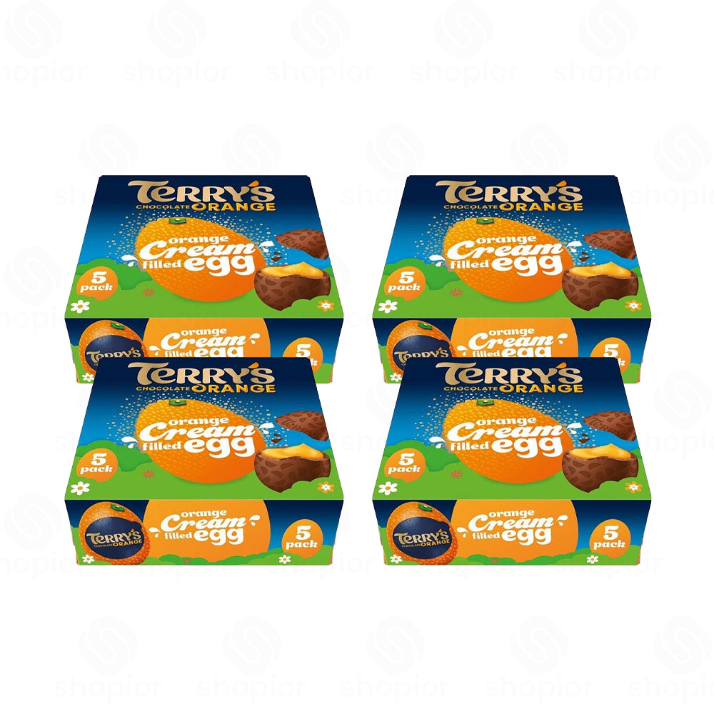 Terry’s Chocolate Orange Cream Filled Easter Eggs Multipack – Milk Chocolate