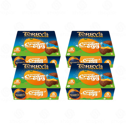 Terry’s Chocolate Orange Cream Filled Easter Eggs Multipack – Milk Chocolate