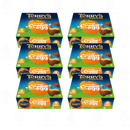 Terry’s Chocolate Orange Cream Filled Easter Eggs Multipack – Milk Chocolate