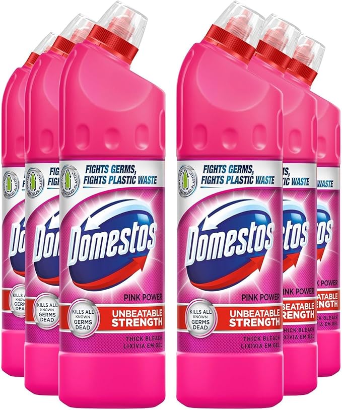 Domestos Blue Original Bleach 750ml - Box of 9