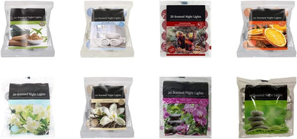 Fresh Scented Unscented Fancy Tealight Candles - Refreshing and Soothing Fragrances | 8 Hour Long Lasting Burn Time | Premium Quality Home Decoration Tealights (3-Assorted-Packs)