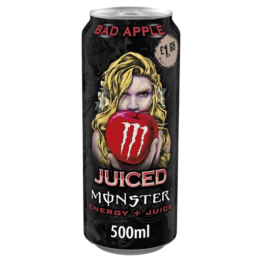 NEW FLAVOUR - Monster Bad Apple 12x500ml - Sold by Shop4Less
