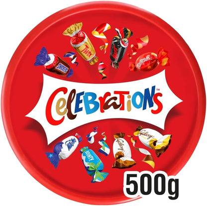 Celebrations Sharing Tub 500g (Pack of 2)