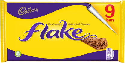 Cadbury Flake 99 Milk Chocolate Bars, Perfect for Ice Creams, Baking and Culinary Use (Box of 144 Bars)