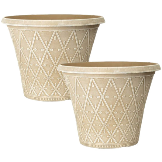 Prisma Decorative 12" Ginger Planter