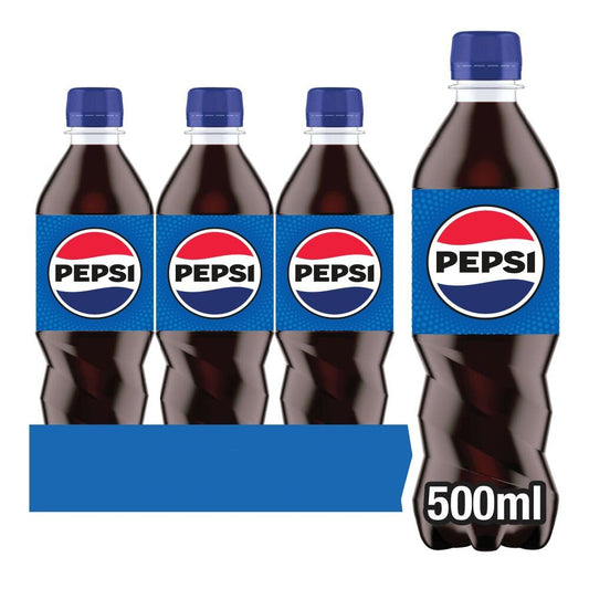 Pepsi Regular 500ml (Pack of 24)