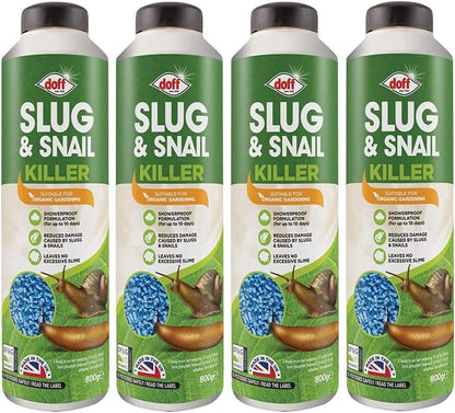 Shopior | Slug & Snail Killer 800g | Protect Garden with Powerful Organic Slug and Snail Killer Repellent Control Pellets | Pet-Friendly Organic Gardening Slug Trap Stops Pests (Pack of 1)