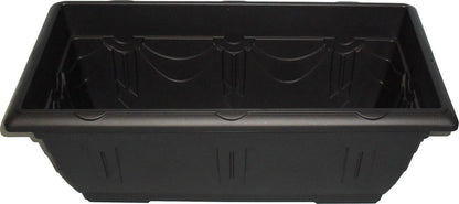 Whitefurze G02064 60cm Venetian Patio Planter - Black