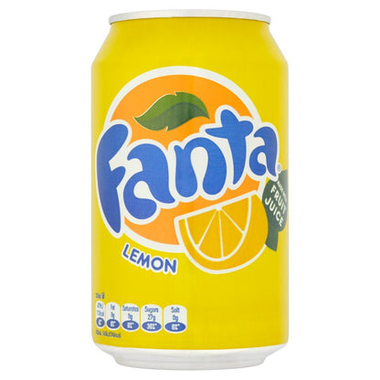 Fanta Lemon 330ml (Pack of 24)