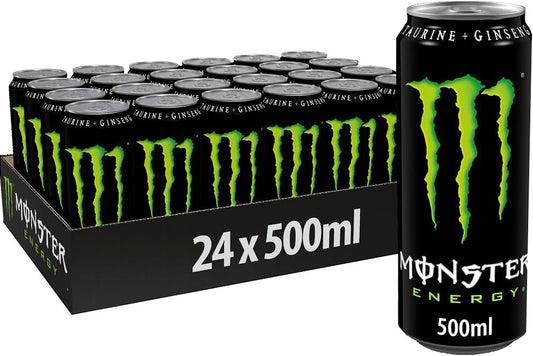 Monster Energy Original Green (Pack of 24 x 500ml)