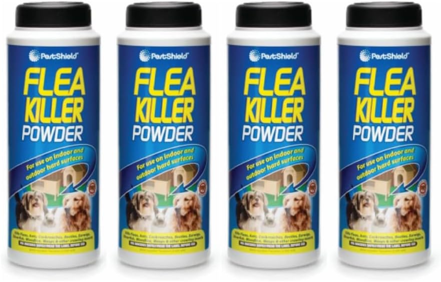 Flea Killer Powder 200g – Fast-Acting Flea Treatment for Home – Indoor Outdoor Insect Repellent – Ant, Crawling Insect & Flea Control Powder | Ants Prevention – Premium Anti-Flea Solution (4)