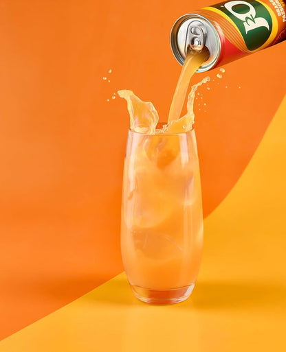 J2O Fruit Juice, Orange and Passion Fruit, 250ml Cans (Pack of 12)
