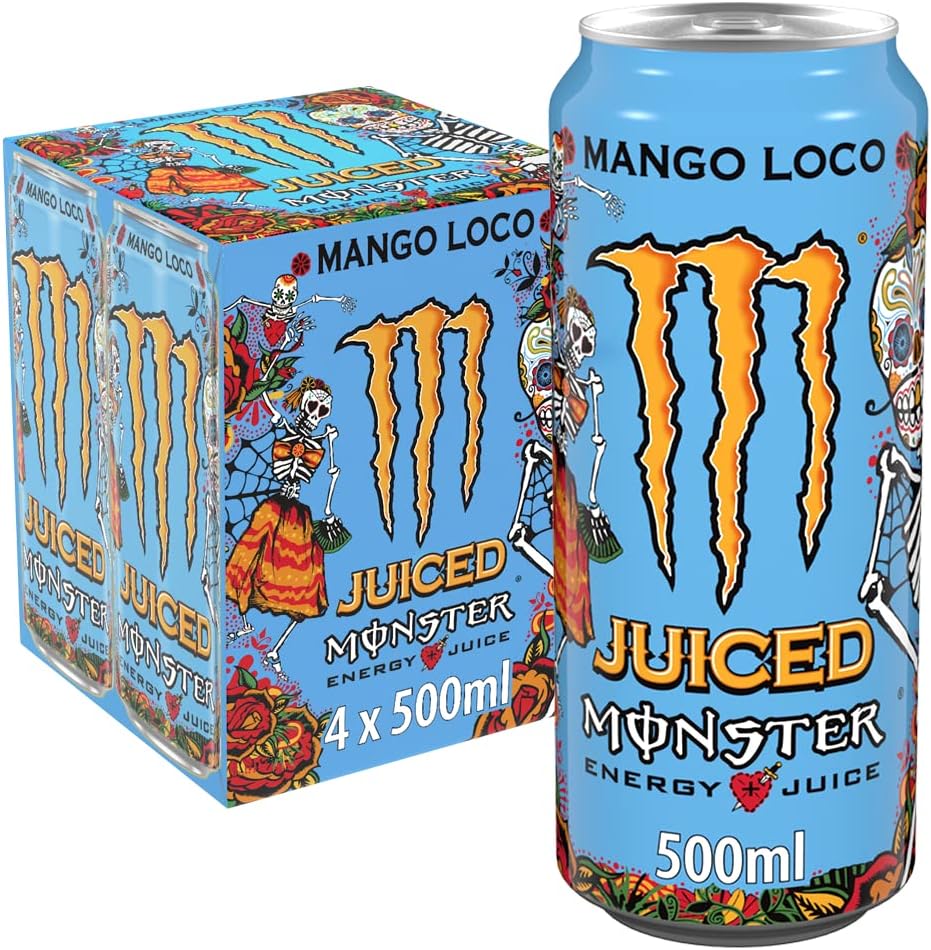 Monster Can Aussie Lemonade 500 ml (Pack of 12)