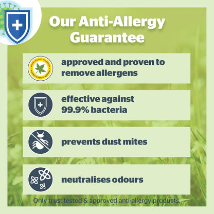 Silentnight Anti Allergy Super-King Size Duvet 10.5 Tog - All Year Round Winter Quilt Duvet Anti-Bacterial and Machine Washable with Allergy UK Approved Anti Allergy Fibres - Super-King Size Bed