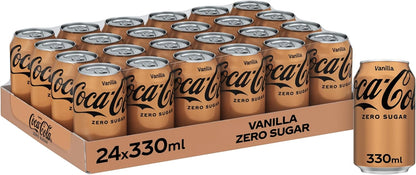 Coca Cola Zero Sugar 24 x 330ml Cans