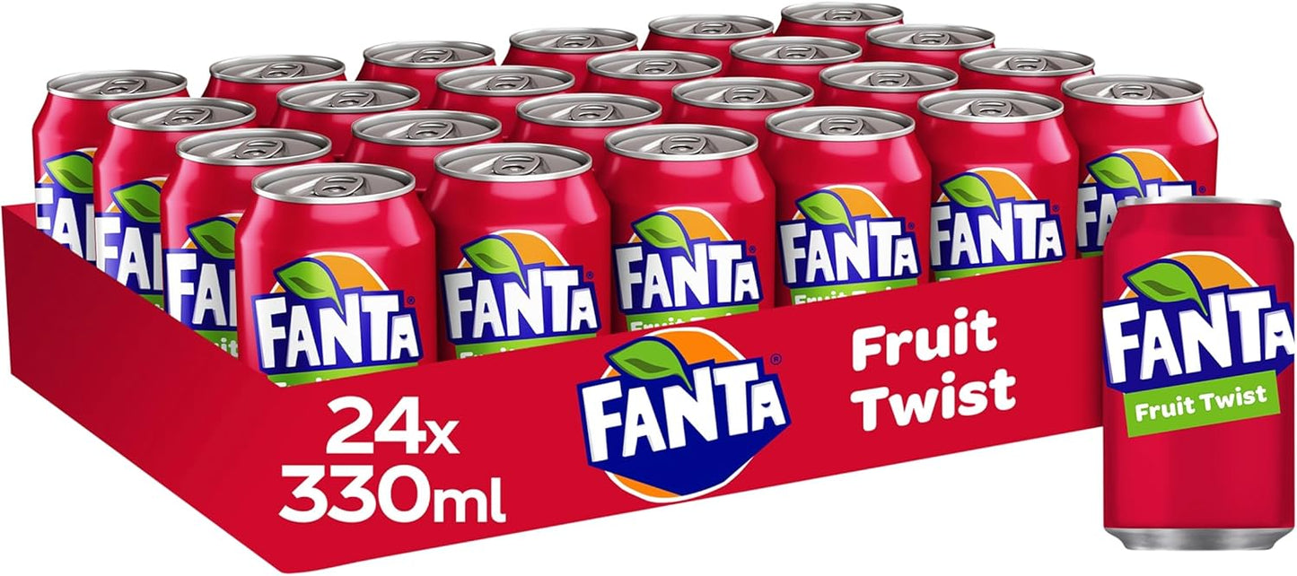 Fanta Can Lemon 330 ml (Pack of 24)