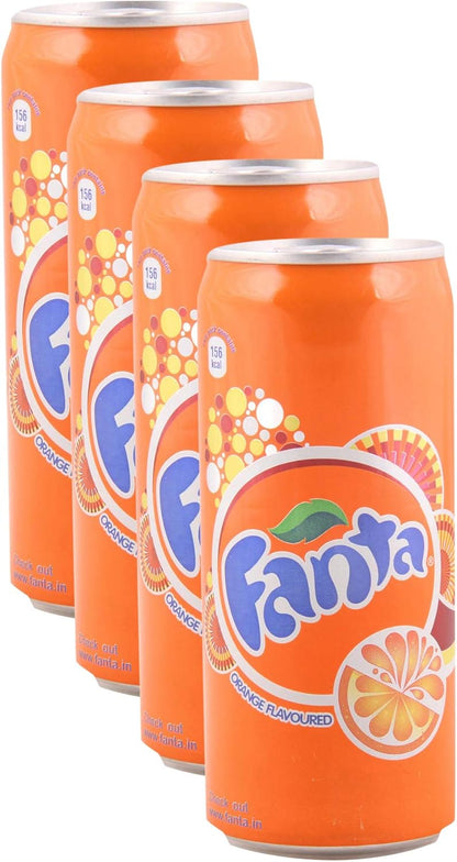 Fanta Can Orange Zero 330 ml (Pack of 24)