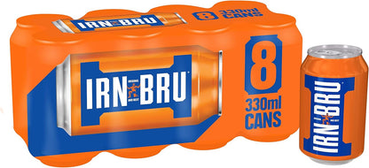 IRN-BRU 1901, 24 Pack A Very Special Vintage Recipe, No Caffeine, Full Sugar, Taste The First Ever IRN-BRU Recipe - 24 x 330ml Cans