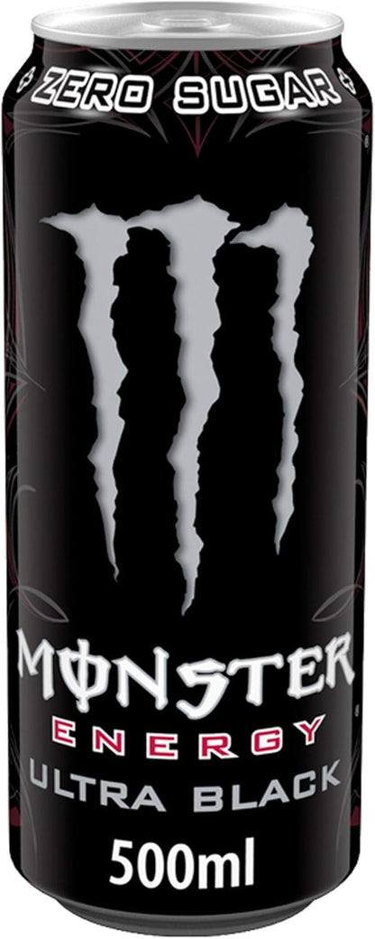 Monster Energy Ultra Rosá sugar-free energy drink, 473 ml (pack of 24).