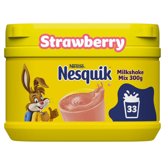 Nesquik Powder Strawberry 300 G (Pack of 10)