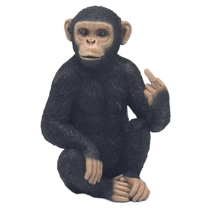 The Leonardo Collection Cheeky Monkey Figurines Statues For Home Decor | Ideal Ornaments Friendship Gifts For Women & Men | Lovely Table Centerpiece & Living Room Accessories