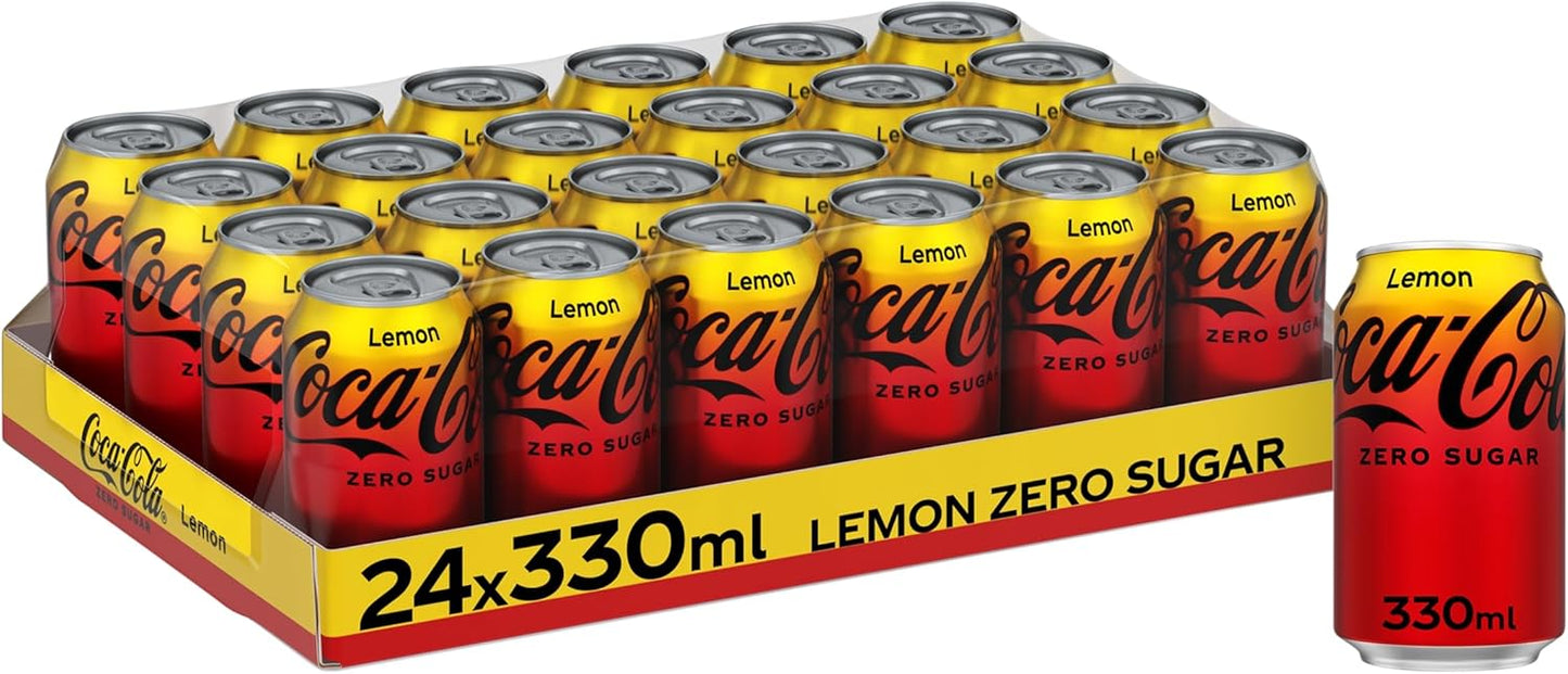 Coca Cola Zero Sugar 24 x 330ml Cans