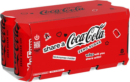 Coca Cola Zero Sugar 24 x 330ml Cans