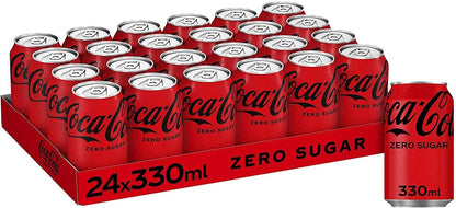 Coca Cola Zero Sugar 24 x 330ml Cans