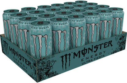 Monster Energy Ultra Rosá sugar-free energy drink, 473 ml (pack of 24).