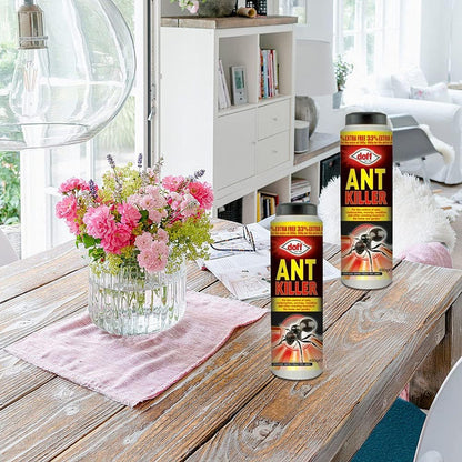 Ant Killer Powder for Indoor and Outdoor Use - Strongest Ant Killer for Lawns, Home, Garden to Kill Ants, Cockroaches, Woodlice, Earwigs and Crawling Insects (Pack of 2)