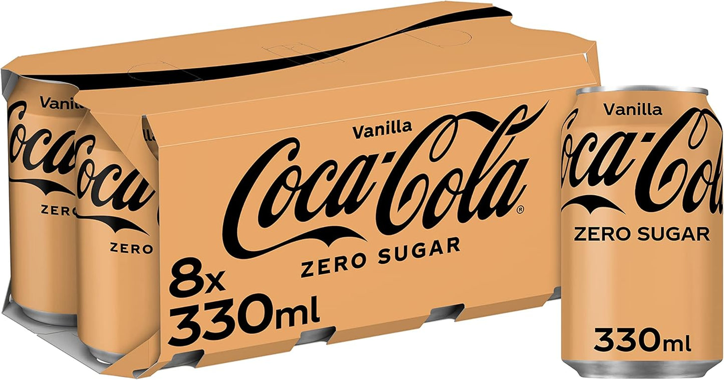Coca Cola Zero Sugar 24 x 330ml Cans
