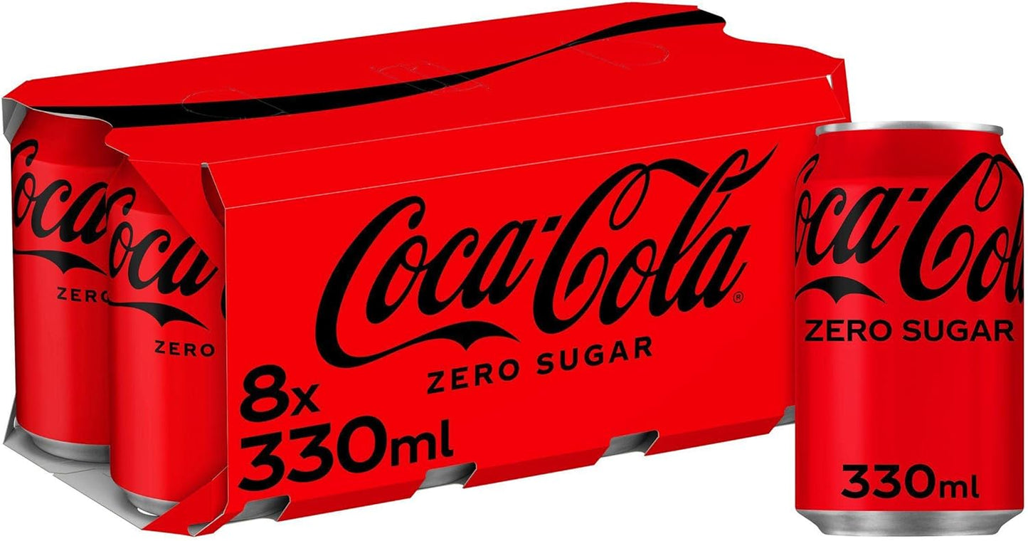 Coca Cola Zero Sugar 24 x 330ml Cans