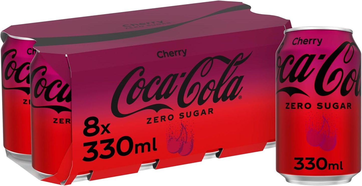 Coca Cola Zero Sugar 24 x 330ml Cans