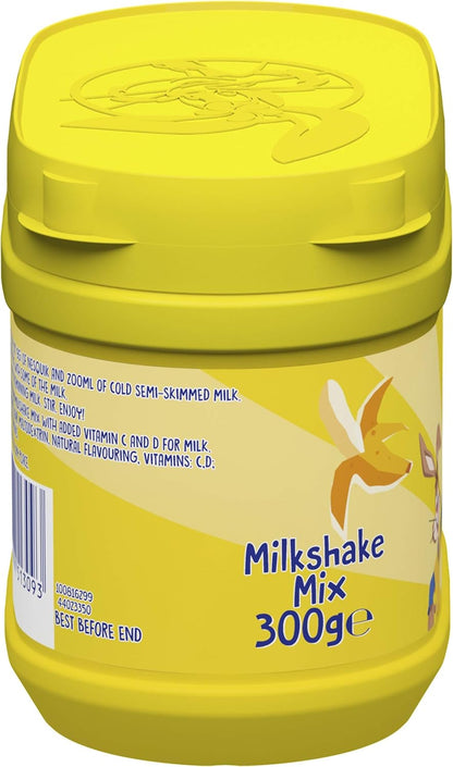 Nesquik Banana Flavour Milkshake Powder 300 g (Pack of 5)