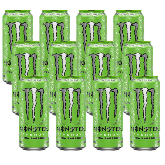 Monster Energy Drinks Discounted Price 12 Pack All Flavours Fast DELIvery 500ml (Ultra Paradise)