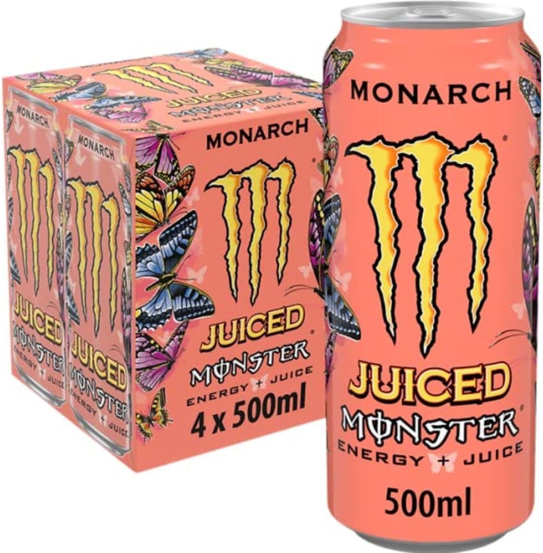 Monster Can Aussie Lemonade 500 ml (Pack of 12)