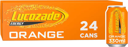 Lucozade Orange 24 x 330ml Cans