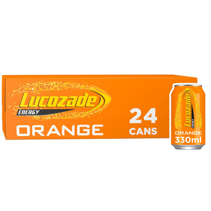 Lucozade Orange 24 x 330ml Cans