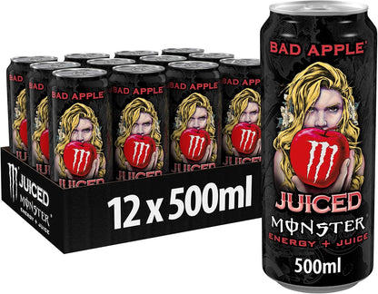 Monster Can Aussie Lemonade 500 ml (Pack of 12)