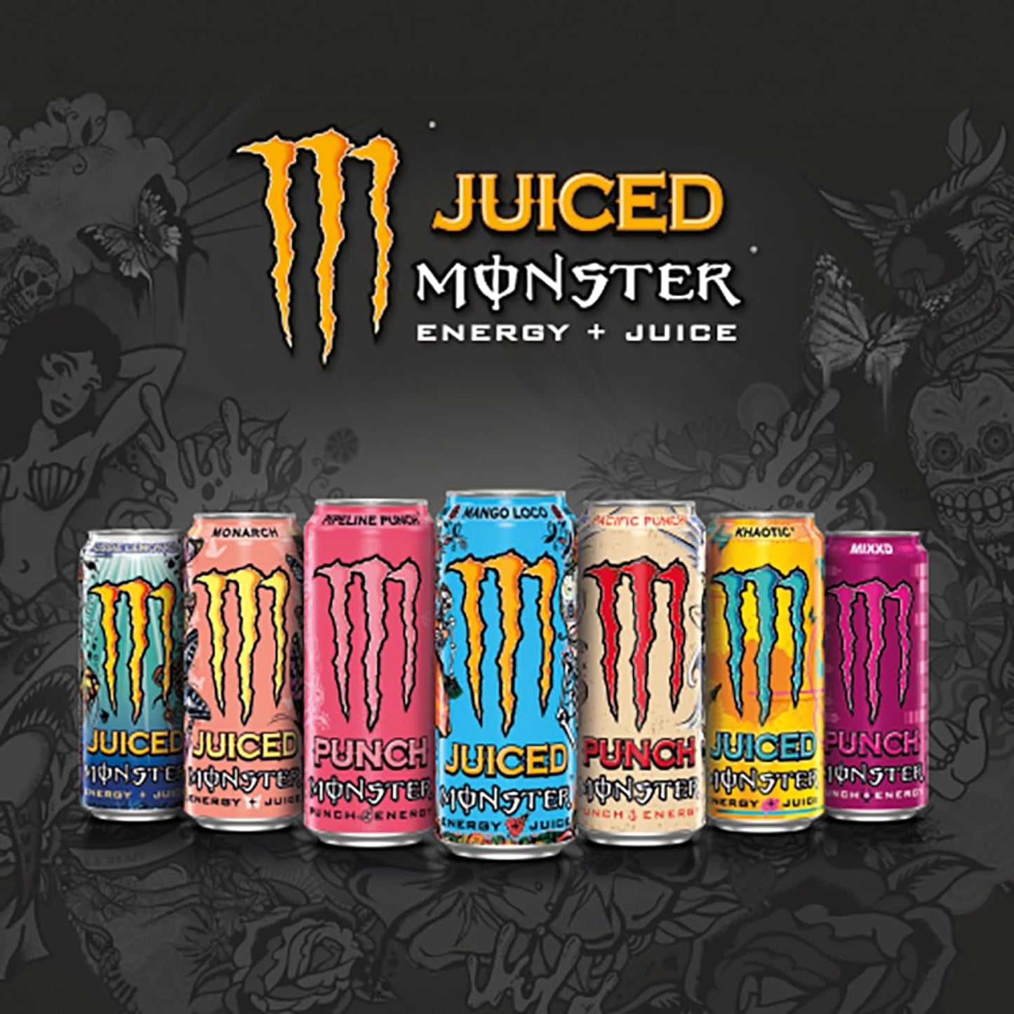 Monster Can Aussie Lemonade 500 ml (Pack of 12)