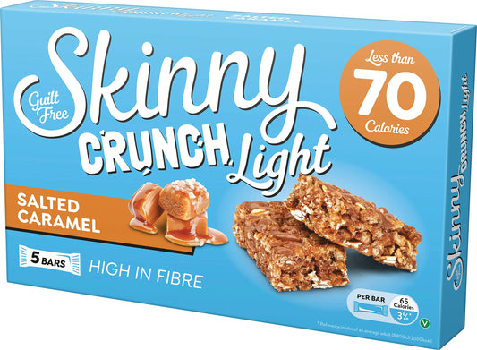 Skinny Crunch Light Salted Caramel 10 x 5 x 19g