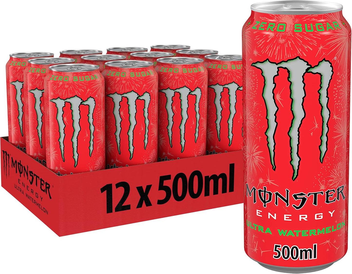 Monster Can Aussie Lemonade 500 ml (Pack of 12)