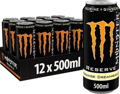 Monster Can Aussie Lemonade 500 ml (Pack of 12)