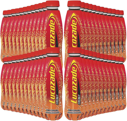 Lucozade Original Energy Drink 48 x 380ml – Sparkling Glucose Beverage, Bulk Pack, Ideal for Hydration, Sports, Office & On-the-Go Energy Boost