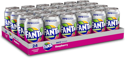 Fanta Can Orange Zero 330 ml (Pack of 24)