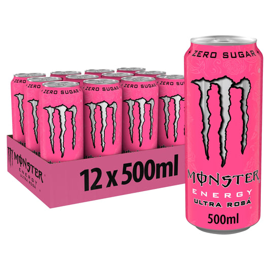 Monster Ultra Rosa 12 x 500 ml