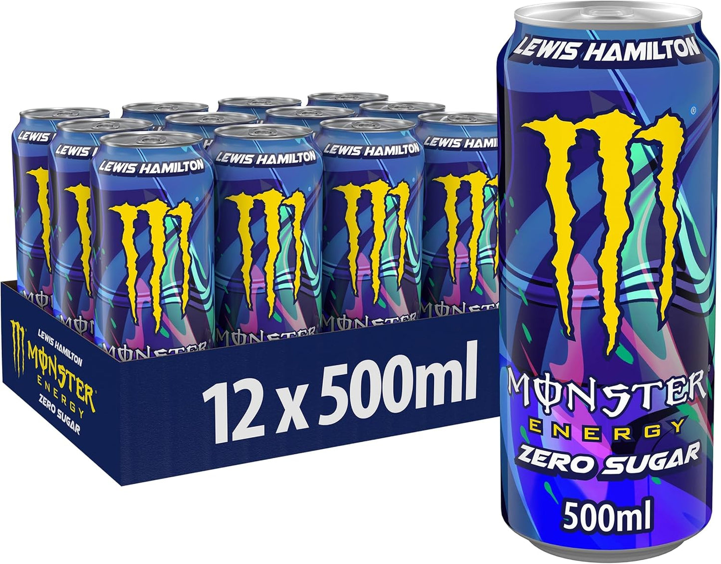 Monster Can Aussie Lemonade 500 ml (Pack of 12)