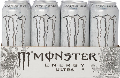 Monster Energy - Ultra White - blik - 12x50 cl - NL