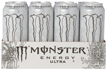Monster Energy - Ultra White - blik - 12x50 cl - NL
