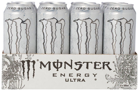 Monster Energy - Ultra White - blik - 12x50 cl - NL